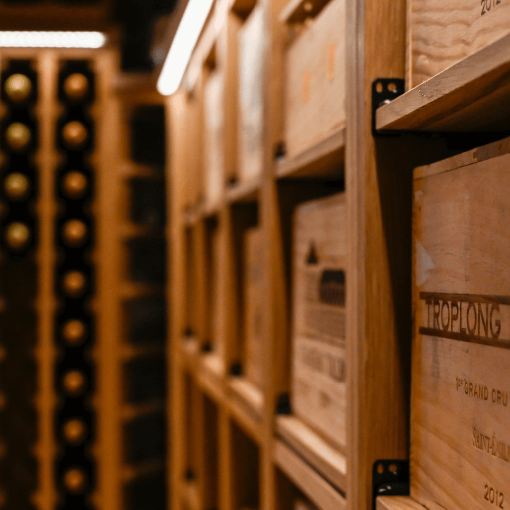 basement wine cellar design