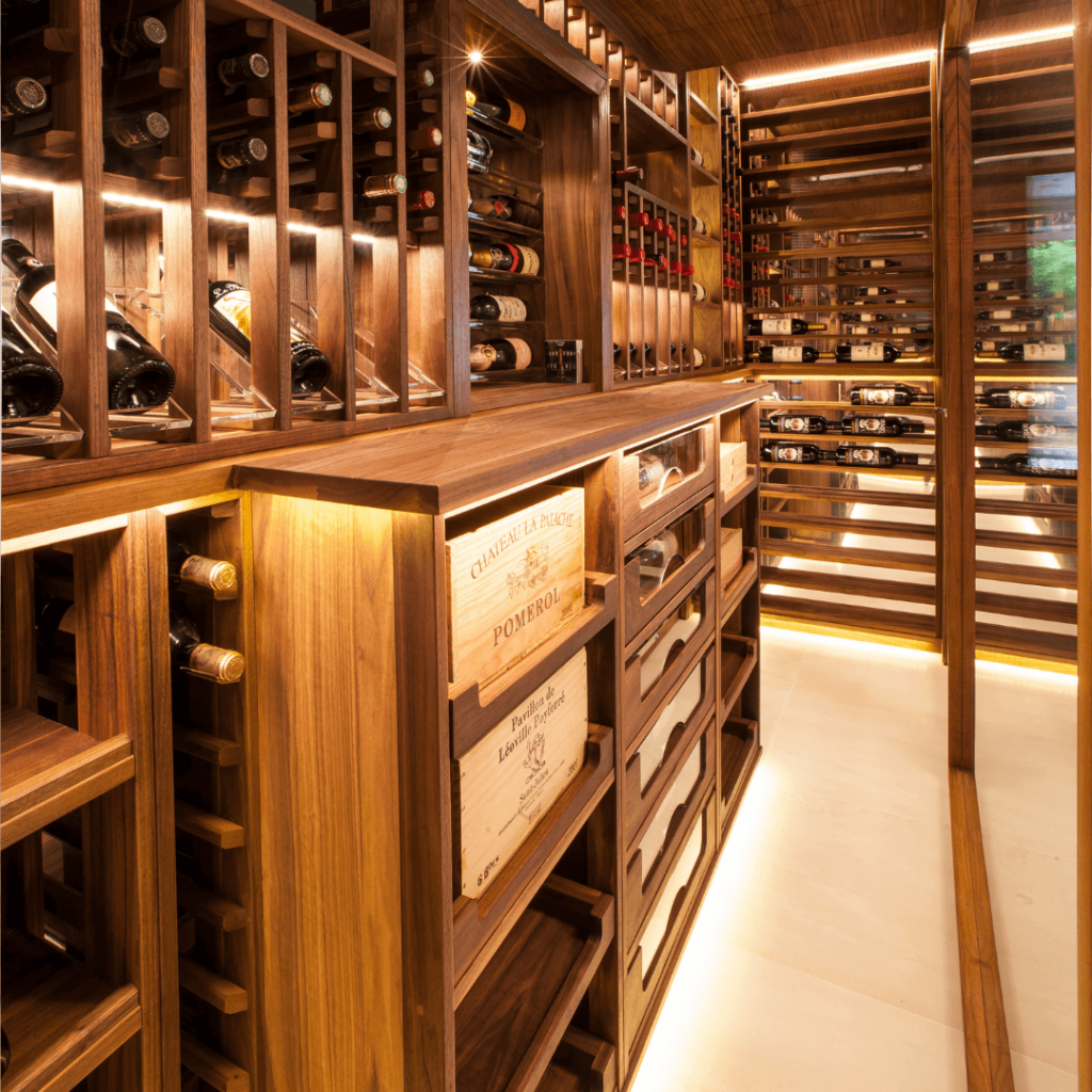 wine room storage