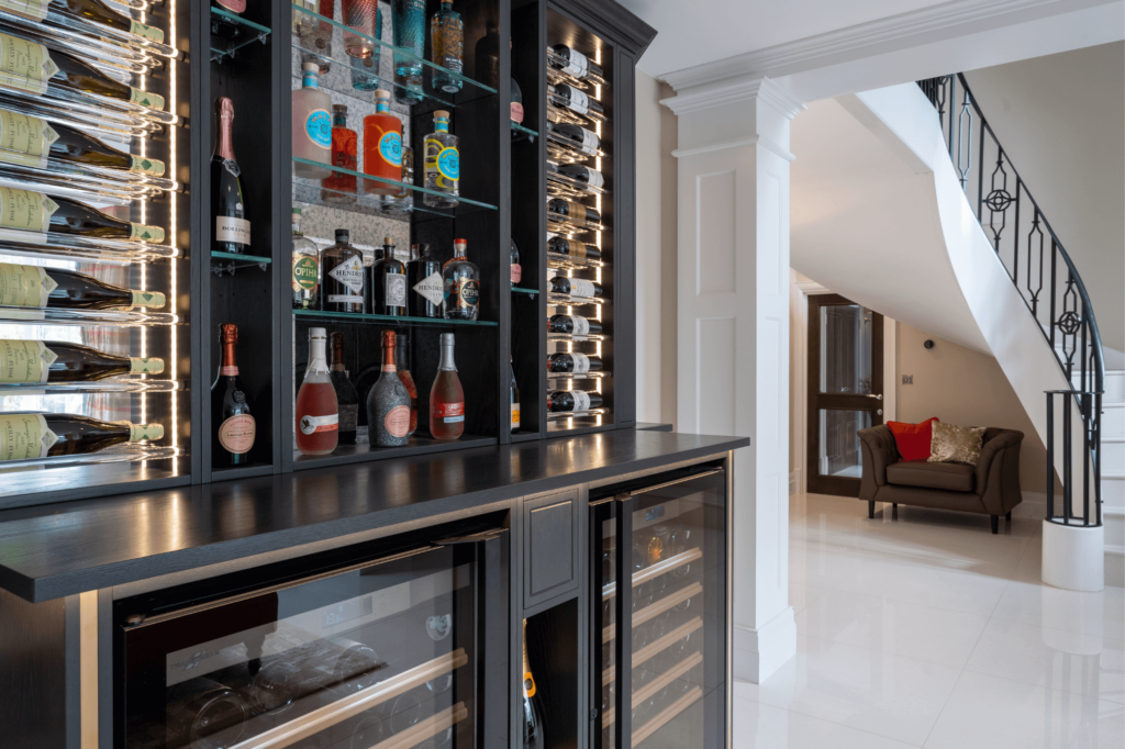 wine and spirit storage unit