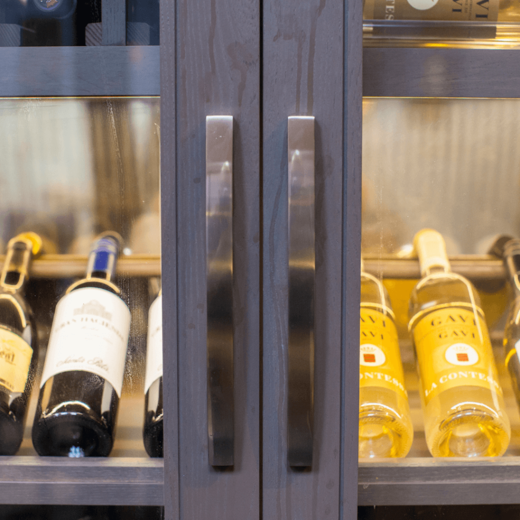 custom made wine wall