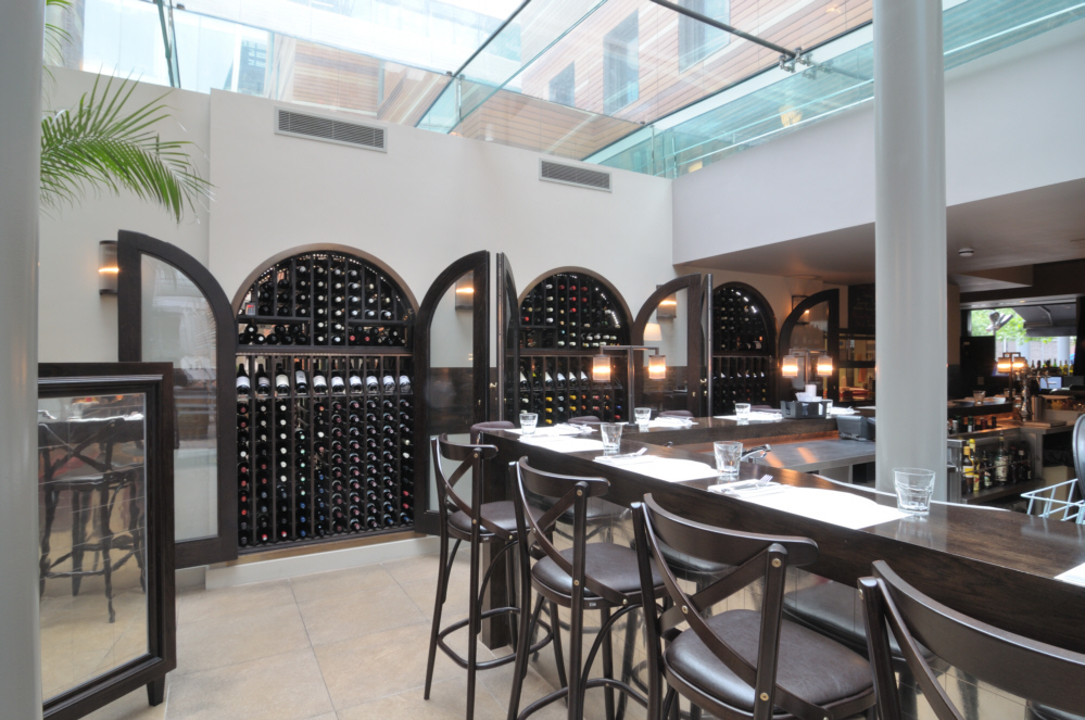 wine walls galvin la chapelle