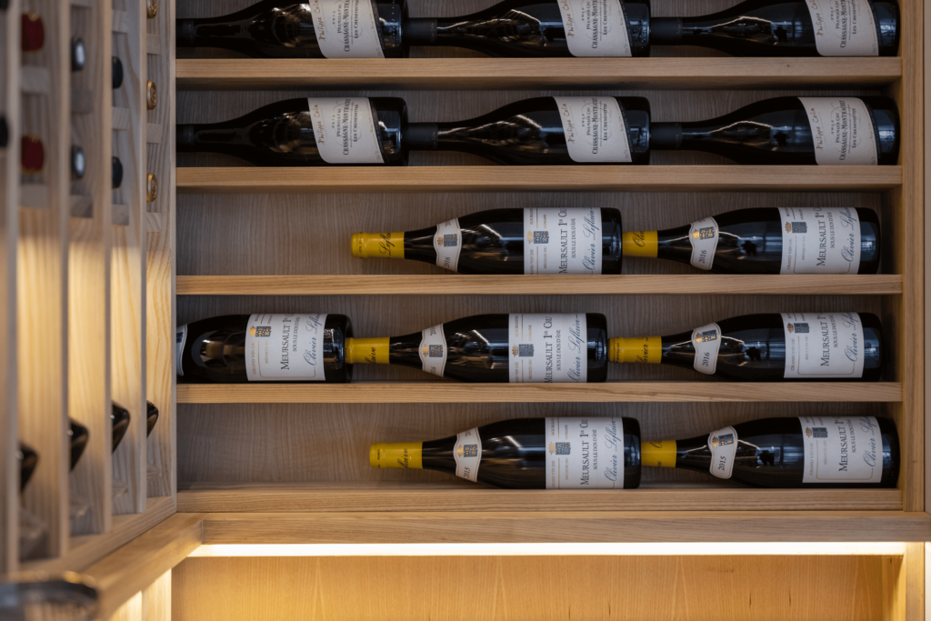 scallop wine racking