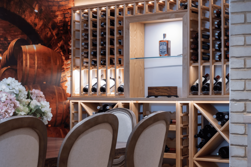 garage wine cellar conversion