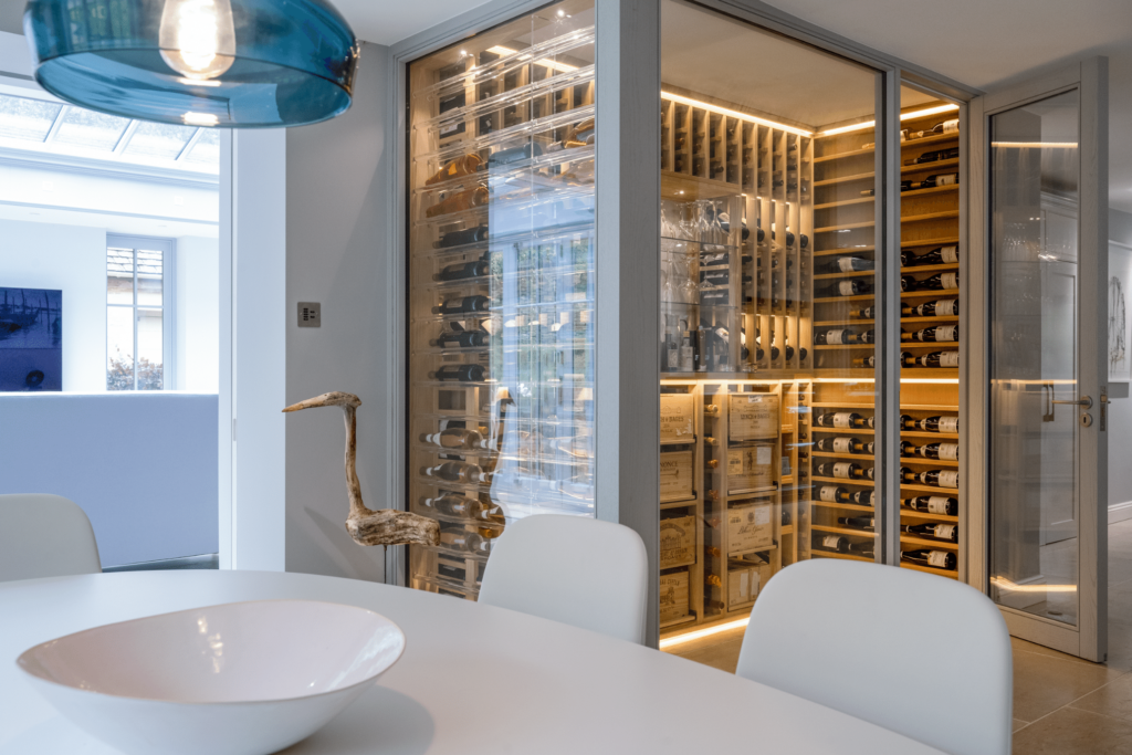 Sorrells custom wine rooms