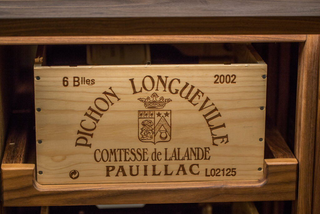 custom Sorrells wine racks in Switzerland